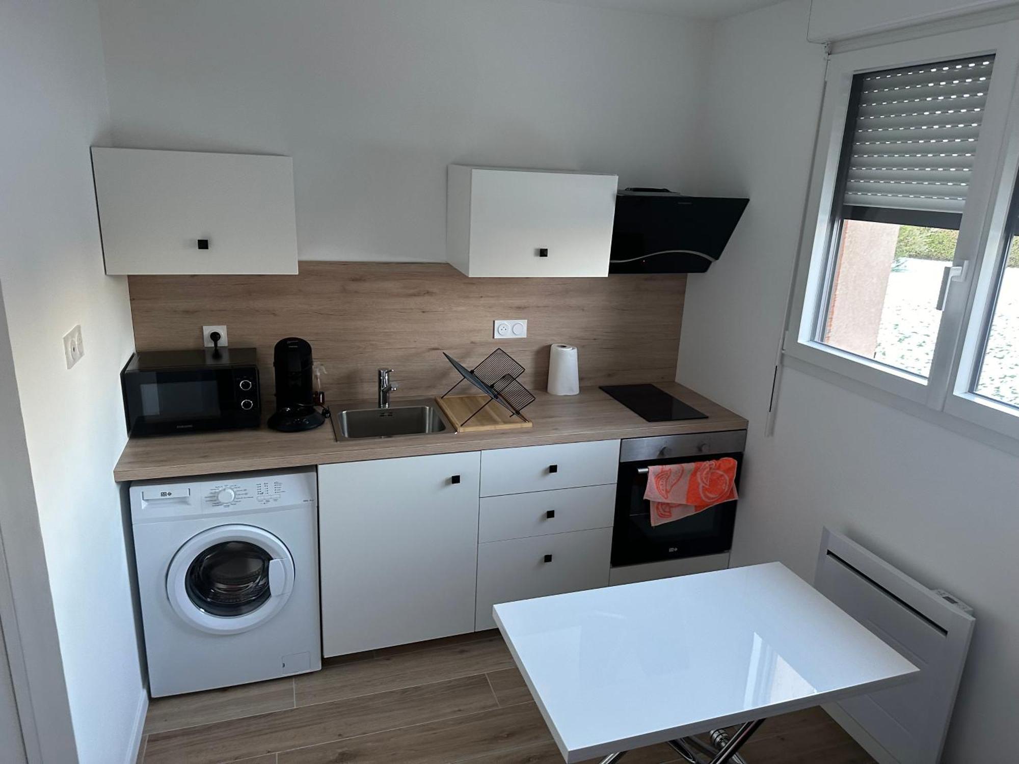 Flat Lägenhet Donville-les-Bains Exteriör bild