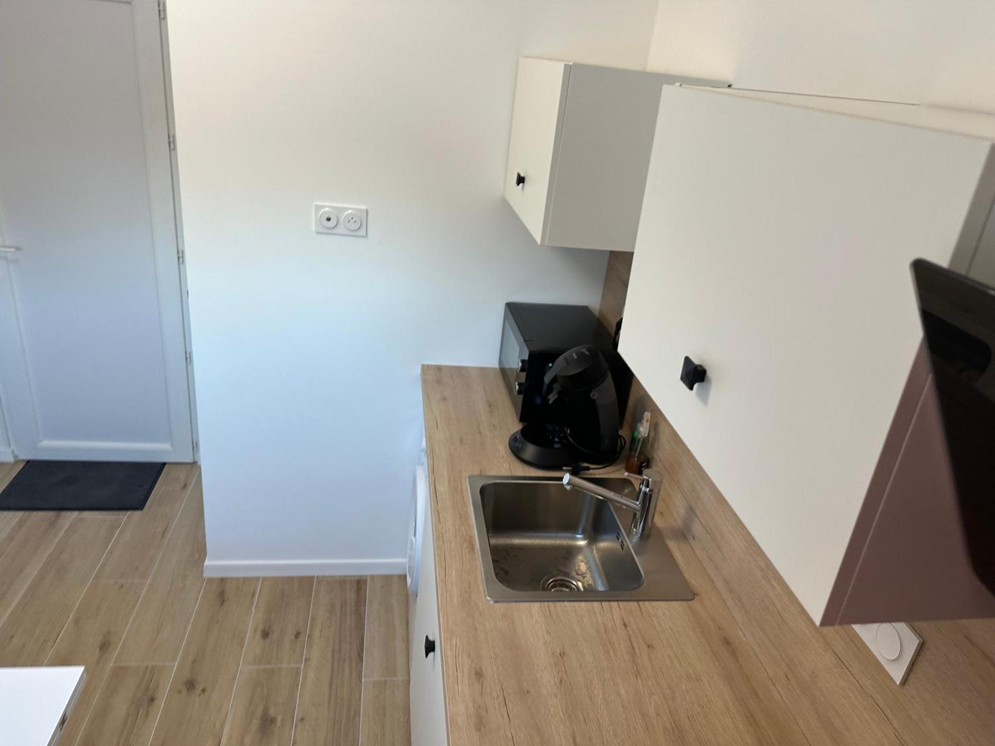 Flat Lägenhet Donville-les-Bains Exteriör bild