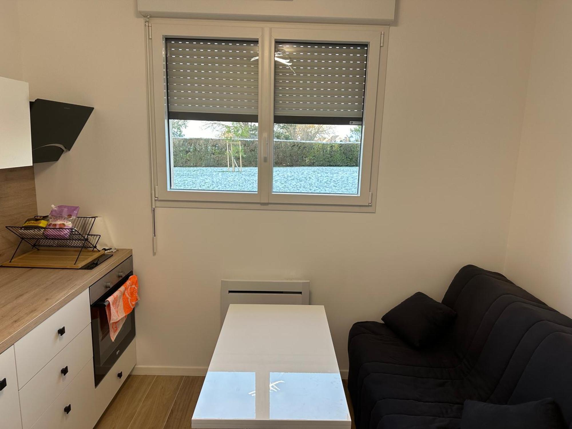 Flat Lägenhet Donville-les-Bains Exteriör bild