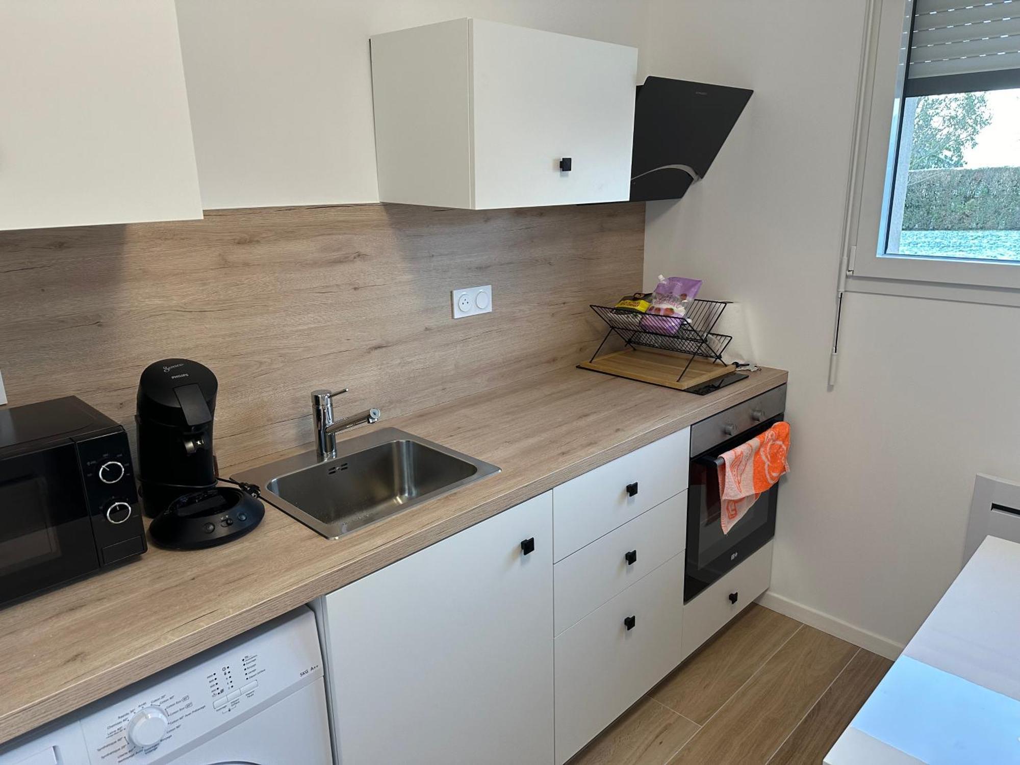 Flat Lägenhet Donville-les-Bains Exteriör bild